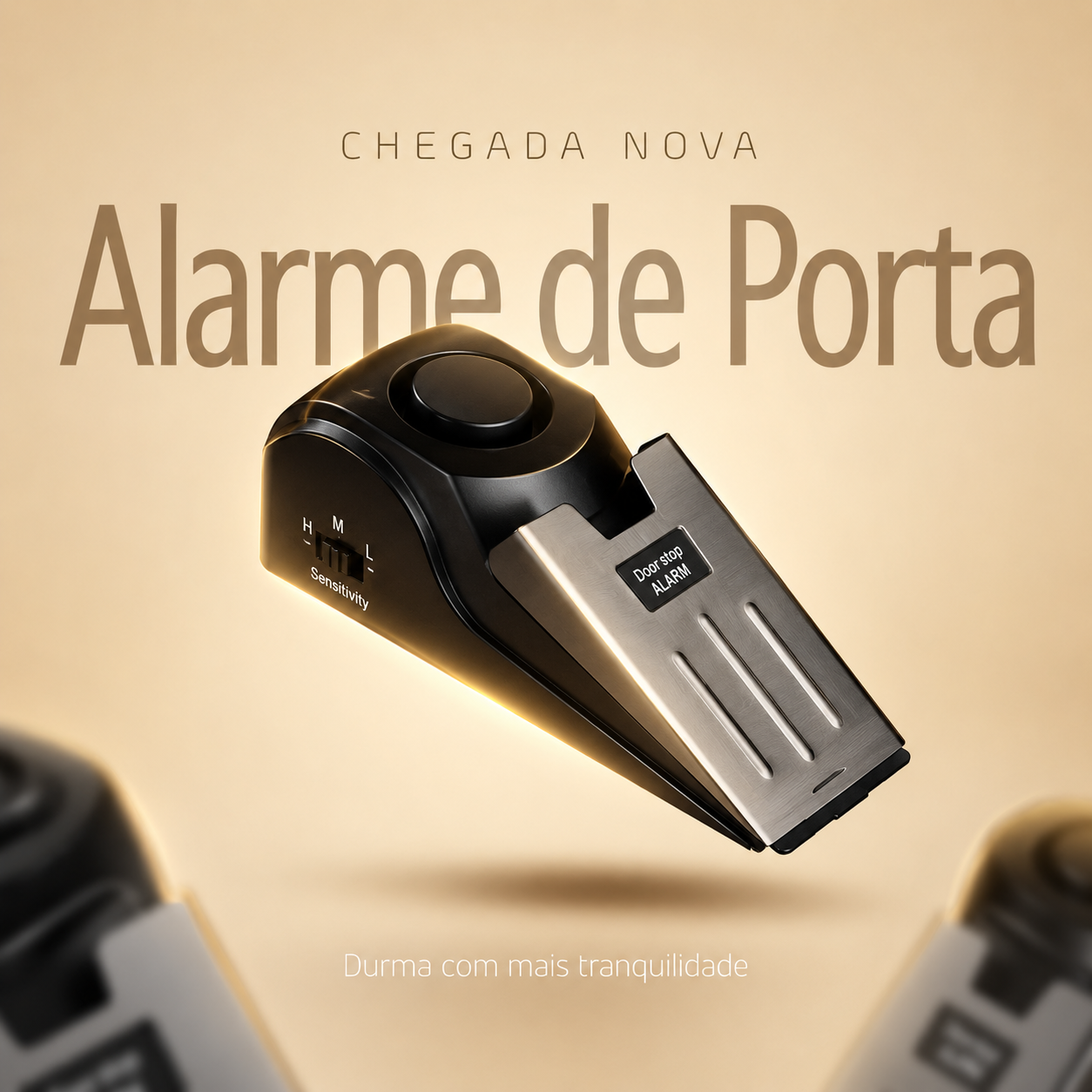 Alarme de Porta Antirroubo - Ninguém Entra Sem Que Você Saiba