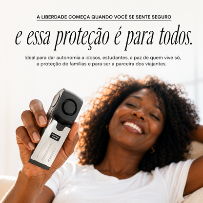 Alarme de Porta Antirroubo - Ninguém Entra Sem Que Você Saiba