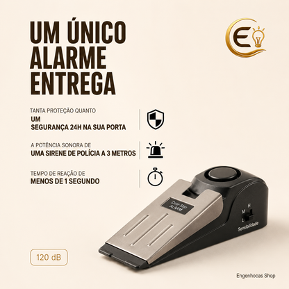 Alarme de Porta Antirroubo - Ninguém Entra Sem Que Você Saiba